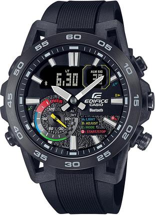 Умные часы casio edifice bluetooth ecb-40mp-1aef