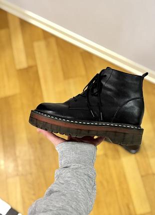 Зимові черевики на шнурках antonio biaggi