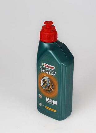 Масло трансмиссии castrol transmax universal ll 75w90 gl4/gl5 1l, 15dd0d