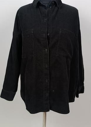 Женская вельветовая рубашка