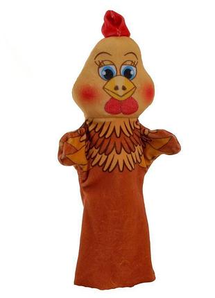 М'яка іграшка "рукавичка курочка" 00631-1