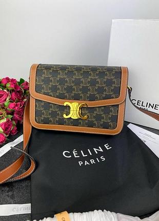 Celine brown 23x16x7
