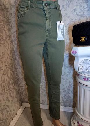 Джинсы высокая посадка