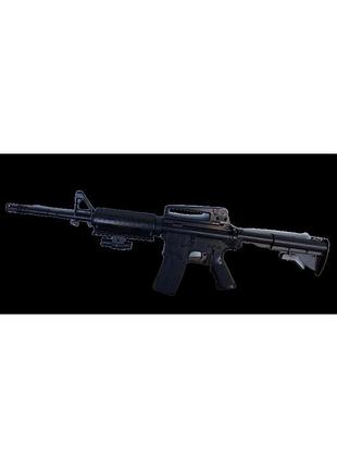 Автомат м43-1 на пластикових кульках. регулюється приклад. автомат + лазер. aurora