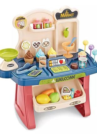 Детский игровой магазин-прилавок 668-72-73с аксессуарами 668-73