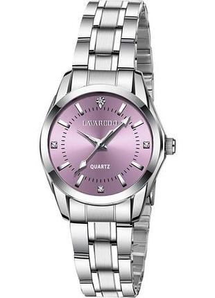 Часы l lavaredo для женщин, кварцевые часы из нержавеющей стали, amazon, германия