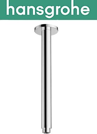Держатель hansgrohe (art 27805000) для душа потолочный, vernis blend, хром