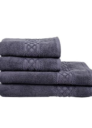 Набор полотенце махровое 70х140 см + 50х90 см шанель 500 плотность