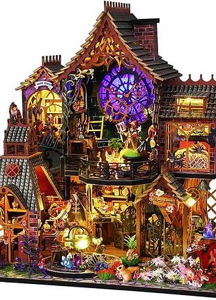 Румбокс конструктор мініатюрний будиночок чарівний ліс diy house 3d