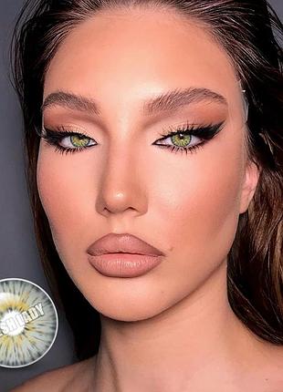 Линзы цветные frehlady серые plus new york gogh gray colored идеально сочетается с светлых и темных