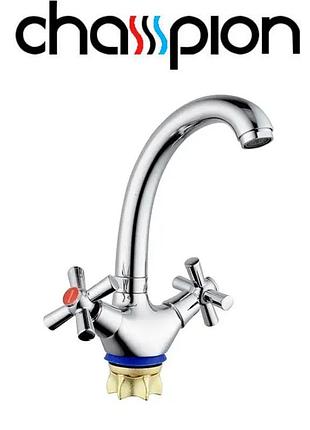 Смеситель для кухни на гайке champion tlc 272-722 nut