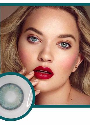 Цветные линзы зеленый малахит |