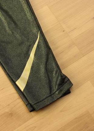 Леггинсы капри nike pro cool capri gold размер s оригинал6 фото