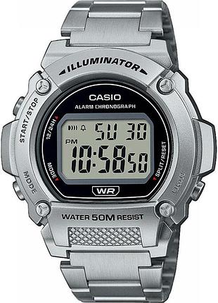 Мужские часы casio w-219hd-1avef