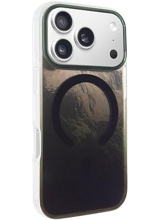 Чохол tpu shiny mountain (magfit) для apple iphone 17 pro (6.3") black