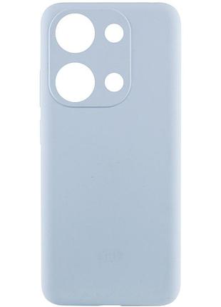Чохол silicone cover lakshmi full camera (aaa) для xiaomi redmi note 13 pro 4g / poco m6 pro 4g блакитний / sweet blue