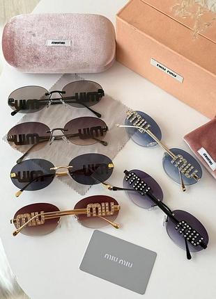 Окуляри miu miu, сонцезахисні окуляри ,на середнє обличчя