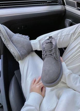 Мужские угги ugg neumel grey10 фото