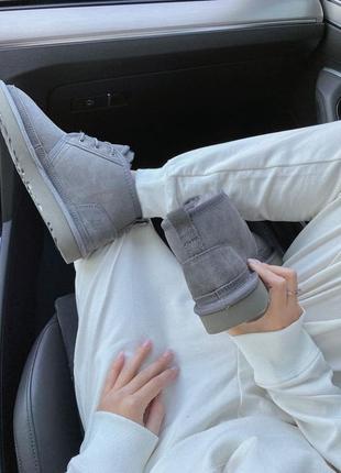 Мужские угги ugg neumel grey9 фото