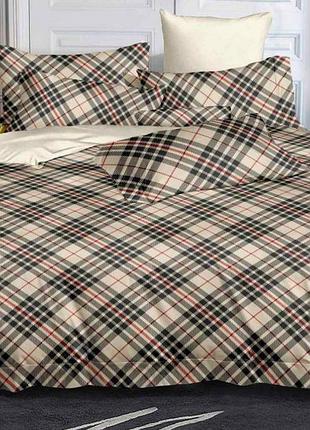 Постільна білизна сатин шотландії двоспальний