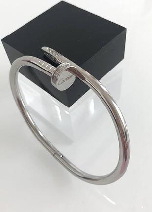 Cartier браслет гвоздь покрытие белым золотом / картье браслет гвоздь
