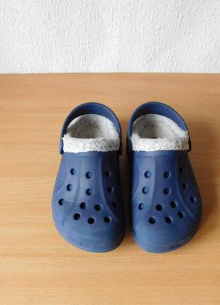 Крокси crocs з утеплювачем 26 р. по устілці 16 см