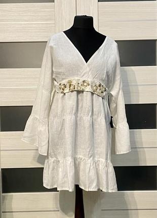 Платье туника италия naughty dog с пайетками