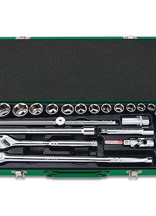 Набор инструмента дюймового toptul 1/2" 25ед. (12-гр.) gcad2514