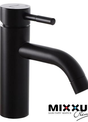 Смеситель для умывальника mixxus sus-001b black (chr-001-b), польша (нержавеющая сталь)