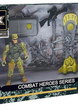 Игрушечный набор diy toys фигурка военного с оборудованием (cj-2175184) (6809368)