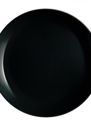 Тарілка обідня скло "luminarc.diwali blackl&white" 25см 4623/0867