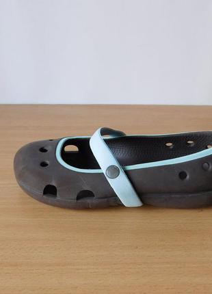 Кроксы балетки crocs 28-29  р. по стельке 18 см2 фото