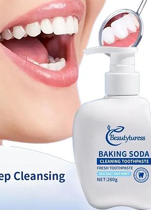 Зубная паста baking soda 260 г, отбеливающая