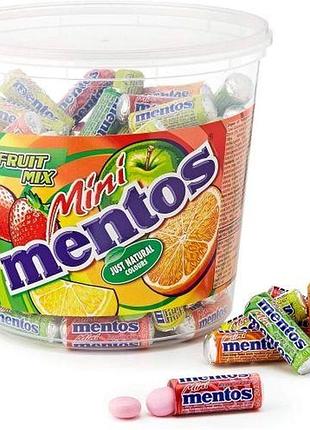 Драже mentos mini фруктовый микс 10.5 г