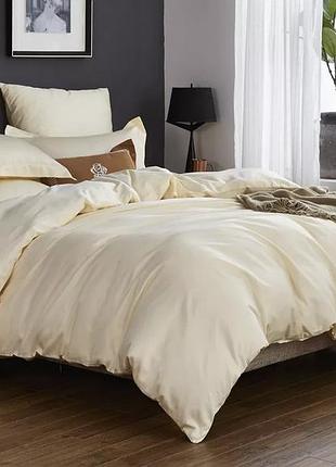 Постельное белье фланель шампань двуспальный