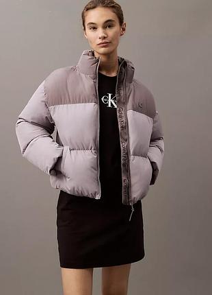 Куртка пуффер зимова calvin klein xs