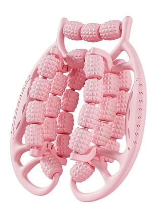 Валик с текстурированными выступами для массажа ног, растяжения и релаксации мышц