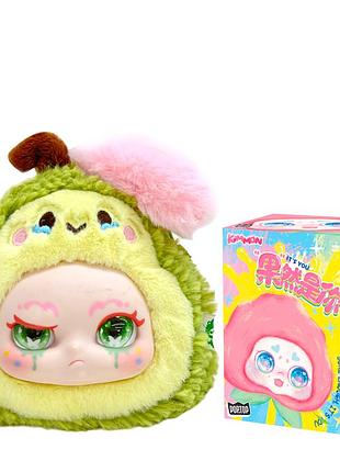 Колекційна м'яка іграшка з кільцем pop top kimmon - потішні фрукти