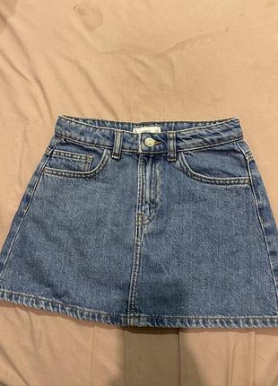 Спідниця джинсова на дівчинку