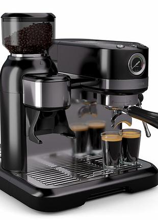 Кофемашина klarstein bella café espresso 1550 вт 19 бар , германия