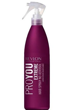 Revlon professional revlon professional лак сильной фиксации без аэрозоля 350мл