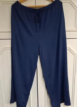 ✨ стильные и комфортные брюки палаццо (95% полиэстер, 5% эластан).размер 52-56