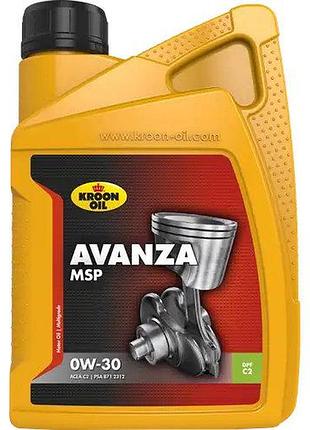 Олія моторна kroon oil avanza msp 0w30 1l, 35941