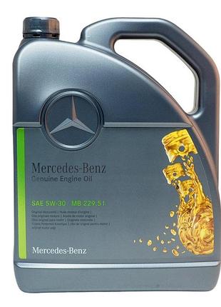 Масло моторное mercedes 5w30 229.51 5l, a000989320913