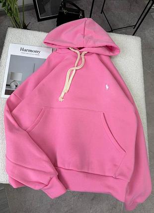 Женское худи трехнить на флисе