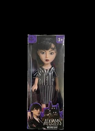 Кукла маленькая венсдей адамс wednesday addams aurora