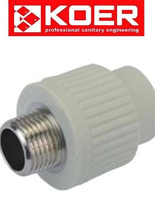 Koer муфта с наружной резьбой d32*3/4н, чехия