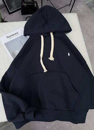 Женское худи трехнить на флисе