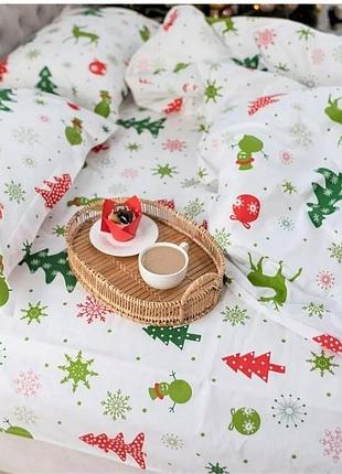 Постельное белье ранфорс новогодние чудеса