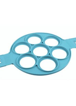 Форма силікон для оладок та яєць (кружечки) vc-1618/5003//vincent